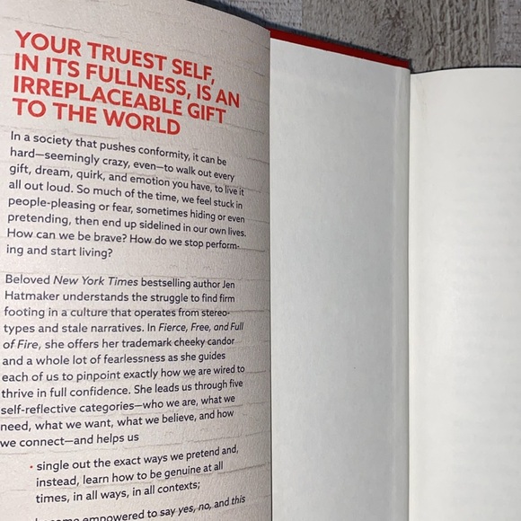 Fierce and Free hardback book by Jen Hatmaker - Picture 3 of 10